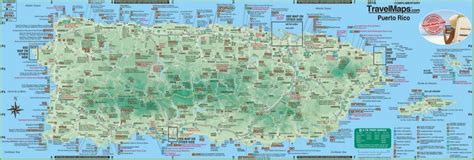 tourist map of puerto rico|puerto rico map with cities.